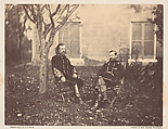 Major General Pleasanton and General Custer, Timothy H. O'Sullivan  American, born Ireland, Albumen silver print from glass negative
