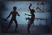 Blue Tango (Version with Nine Images), Miguel Rio Branco (Brazilian (born Spain), Las Palmas de Gran Canaria 1946), Silver dye bleach print