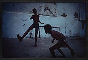 Blue Tango (Version with Nine Images), Miguel Rio Branco (Brazilian (born Spain), Las Palmas de Gran Canaria 1946), Silver dye bleach print