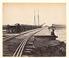 [Ordnance Wharf, City Point, Virginia], Thomas C. Roche (American, 1826–1895), Albumen silver print from glass negative