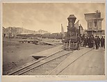 The Lincoln Funeral Train, Philadelphia, Charles L. Philippi (American, active 1861–74), Albumen silver print from glass negative