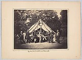 Operating Tent, Camp Letterman, Gettysburg, Pennsylvania, Weaver Brothers  American, Albumen silver print from glass negative