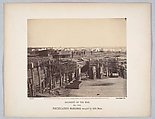 Fortifications, Manassas, Occupied by 13th Mass., Mathew B. Brady  American, born Ireland, Albumen silver print from glass negative
