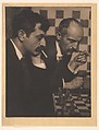 Dr. Emanuel Lasker and His Brother, Frank Eugene  American, Platinum print