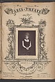 Paris-Théàtre, Nadar (French, Paris 1820–1910 Paris), Woodburytypes