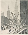 Two Towers - New York, Alfred Stieglitz American, Photogravure