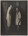 Mrs. Stieglitz and Katherine, Edward J. Steichen American, born Luxembourg, Gum bichromate over platinum print