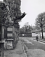Leap into the Void, Yves Klein French, Gelatin silver print