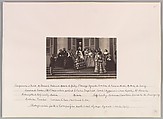 Compiègne, Présentation du Prince Impérial, Olympe Aguado de las Marismas  French, Albumen silver print from glass negative