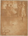 The Ring Toss, Clarence H. White  American, Gum bichromate print