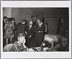 Opening, Frank Stella Exhibition, The Museum of Modern Art, New York, Garry Winogrand  American, Gelatin silver print
