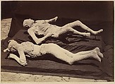[Plaster Casts of Bodies, Pompeii], Giorgio Sommer  Italian, born Germany, Albumen print from glass negative