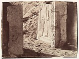 Tomb of Ptahmose, Saqqara (Memphis), Théodule Deveria French, Albumen silver print from paper negative