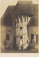 Wooden Staircase at Chartres, Henri-Jean-Louis Le Secq  French, Salted paper print from paper negative