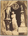 [Still Life with Statuary], Hippolyte Bayard  French, Albumen silver print from glass negative
