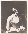 [Woman], Calvert Richard Jones  British, Welsh, Salted paper print from paper negative