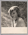 [Caroline Blackwood], Walker Evans  American, Gelatin silver print