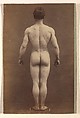 [Male Musculature Study], Albert Londe  French, Albumen silver print