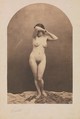[Standing Female Nude], Nadar  French, Salted paper print from glass negative