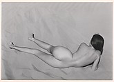 Nude on Sand, Oceano, Edward Weston  American, Gelatin silver print