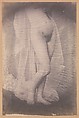 [Standing Female Nude], Unknown, Salted paper print from collodion glass negative
