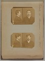 [Album of Paris Crime Scenes], Attributed to Alphonse Bertillon (French, 1853–1914), Gelatin silver prints