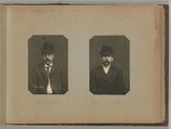 [Album of Paris Crime Scenes], Attributed to Alphonse Bertillon (French, 1853–1914), Gelatin silver prints