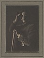 Portrait of a Man with Book, F. Holland Day  American, Platinum print