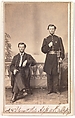 Alonzo H. Sterrett, Late Adjutant, Fortieth U.S. Infantry, Hall & Company's Photograph Gallery (American, active Nashville, Tennessee, 1860s), Albumen silver print from glass negative