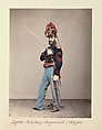 Light Artillery, Sergeant Major, Oliver H. Willard  American, Albumen silver print from glass negative with applied color