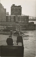 [Cityscape; Unattended Pram on Pier], André Kertész  American, born Hungary, Gelatin silver print