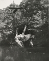 [Woman on Swing, Head Back], André Kertész  American, born Hungary, Gelatin silver print