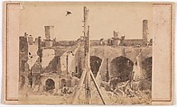 The Evacuation of Fort Sumter, Osborn's Gallery (American, active Charleston, South Carolina, 1850s–1860s), Albumen silver prints from glass negatives