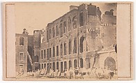 The Evacuation of Fort Sumter, April 1861, J. M. Osborn (American, active Charleston, South Carolina, 1850s–1860s), Albumen silver print from glass negative