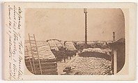 The Evacuation of Fort Sumter, April 1861, Attributed to Alma A. Pelot (American, active Charleston, South Carolina, 1850s–1860s), Albumen silver print from glass negative