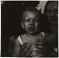 Mother holding her child, N.J., Diane Arbus American, Gelatin silver print