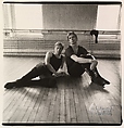 Erik Bruhn and Rudolf Nureyev, N.Y.C., Diane Arbus  American, Gelatin silver print