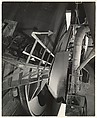 [Industrial Scene with Machine for Lifting Railroad Cars], Gordon H. Coster  American, Gelatin silver print