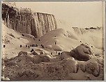 [Ice Bridge and the American Falls, Niagara, New York], Unknown, Albumen silver print from glass negative