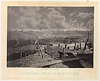 Rebel Works in Front of Atlanta, Georgia No. 5, George N. Barnard American, Albumen silver print from glass negative