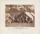 Group at Secret Service Department, Headquarters, Army of the Potomac, Antietam, October 1862, Alexander Gardner American, Scottish, Albumen silver print from glass negative