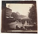 [Grand Army Review, Pennsylvania Avenue, Washington], Alexander Gardner  American, Scottish, Albumen silver print from glass negative