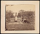 Quaker Gun, Centreville, Virginia, George N. Barnard  American, Albumen silver print from glass negative