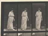 Animal Locomotion.  An Electro-Photographic Investigation... of Animal Movements.  Commenced 1872 - Completed 1885.  Volume VI, Woman (Semi-Nude and Transparent Drapery) Children, Eadweard Muybridge (British and American, Kingston upon Thames 1830–1904 Kingston upon Thames), Photogravures