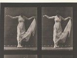 Animal Locomotion.  An Electro-Photographic Investigation... of Animal Movements.  Commenced 1872 - Completed 1885.  Volume VI, Woman (Semi-Nude and Transparent Drapery) Children, Eadweard Muybridge (British and American, Kingston upon Thames 1830–1904 Kingston upon Thames), Photogravures