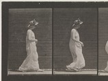 Animal Locomotion.  An Electro-Photographic Investigation... of Animal Movements.  Commenced 1872 - Completed 1885.  Volume VI, Woman (Semi-Nude and Transparent Drapery) Children, Eadweard Muybridge (British and American, Kingston upon Thames 1830–1904 Kingston upon Thames), Photogravures
