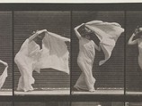 Animal Locomotion.  An Electro-Photographic Investigation... of Animal Movements.  Commenced 1872 - Completed 1885.  Volume VI, Woman (Semi-Nude and Transparent Drapery) Children, Eadweard Muybridge (British and American, Kingston upon Thames 1830–1904 Kingston upon Thames), Photogravures