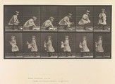 Animal Locomotion.  An Electro-Photographic Investigation... of Animal Movements.  Commenced 1872 - Completed 1885.  Volume VI, Woman (Semi-Nude and Transparent Drapery) Children, Eadweard Muybridge (British and American, Kingston upon Thames 1830–1904 Kingston upon Thames), Photogravures