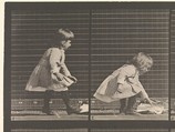 Animal Locomotion.  An Electro-Photographic Investigation... of Animal Movements.  Commenced 1872 - Completed 1885.  Volume VI, Woman (Semi-Nude and Transparent Drapery) Children, Eadweard Muybridge (British and American, Kingston upon Thames 1830–1904 Kingston upon Thames), Photogravures
