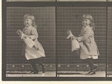 Animal Locomotion.  An Electro-Photographic Investigation... of Animal Movements.  Commenced 1872 - Completed 1885.  Volume VI, Woman (Semi-Nude and Transparent Drapery) Children, Eadweard Muybridge (British and American, Kingston upon Thames 1830–1904 Kingston upon Thames), Photogravures